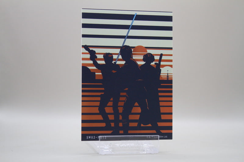 SW02-N012 - Luke, Han, Leia