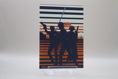 SW02-N012 - Luke, Han, Leia