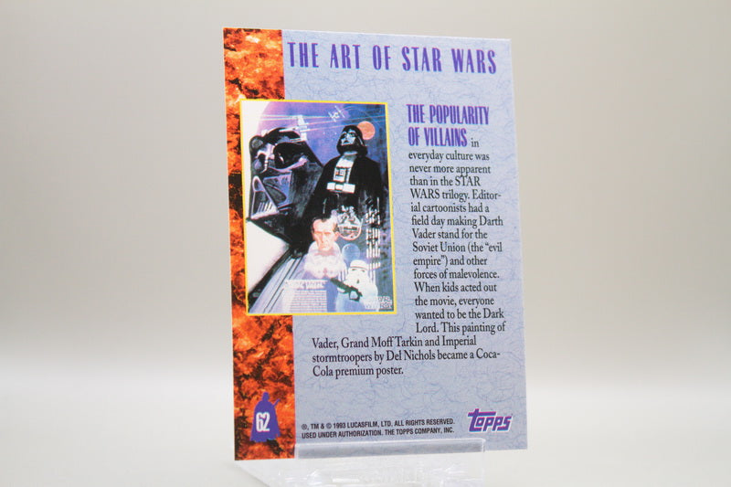 62 - The Art of Star Wars - The Popularity of Villains