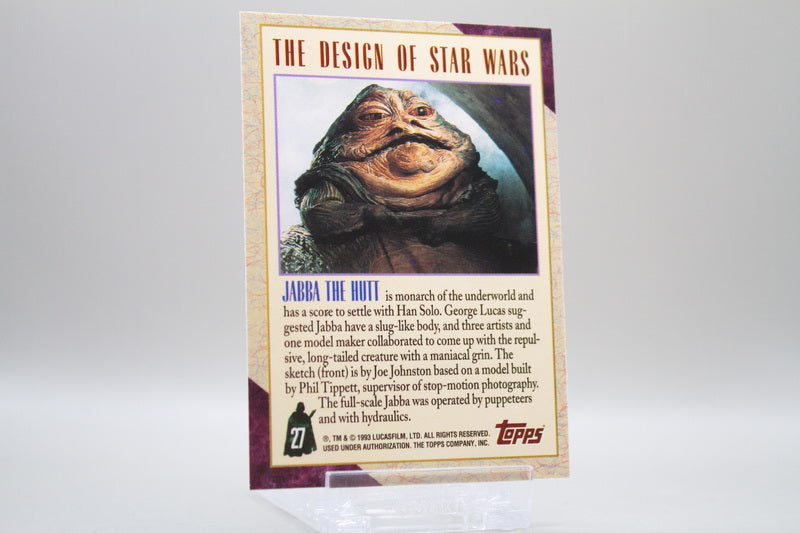 27 - The Design of Star Wars - Jabba The Hutt